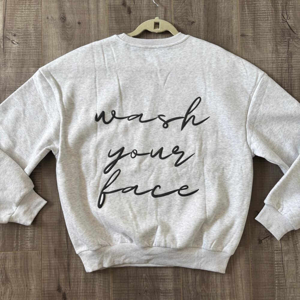DIME 'Wash Your Face' Sweatshirt Medium - Picture 6 of 6